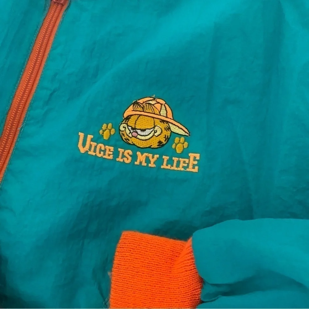 RARE Vintage 1978 United Feature Syndicate Garfield Kids Medium Jacket Rare EUC